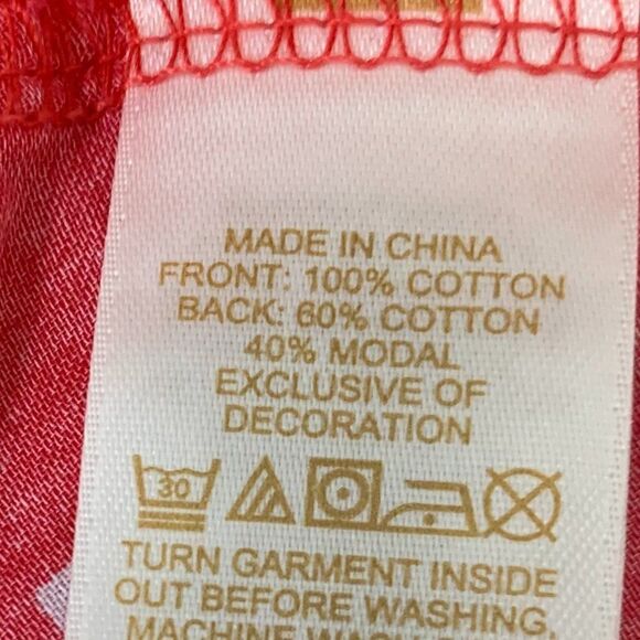 kate spade Dream A Little Dream Sleep Tank Dress in Red & White Size Small - Picture 4 of 5